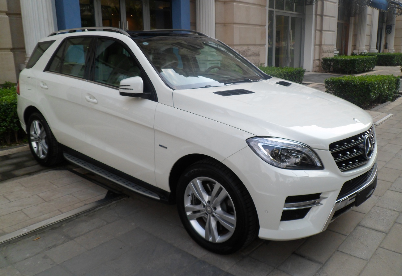 Mercedes-Benz M-Class W166 in China, 2012