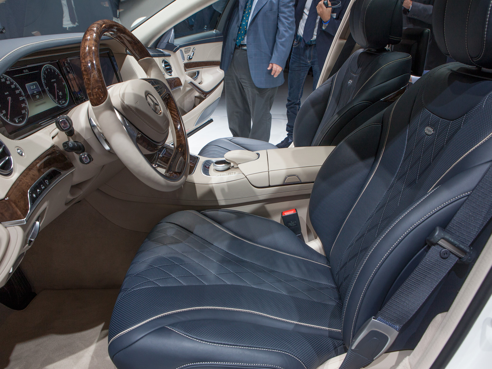 Interior of Mercedes-Benz S 500 (W222)