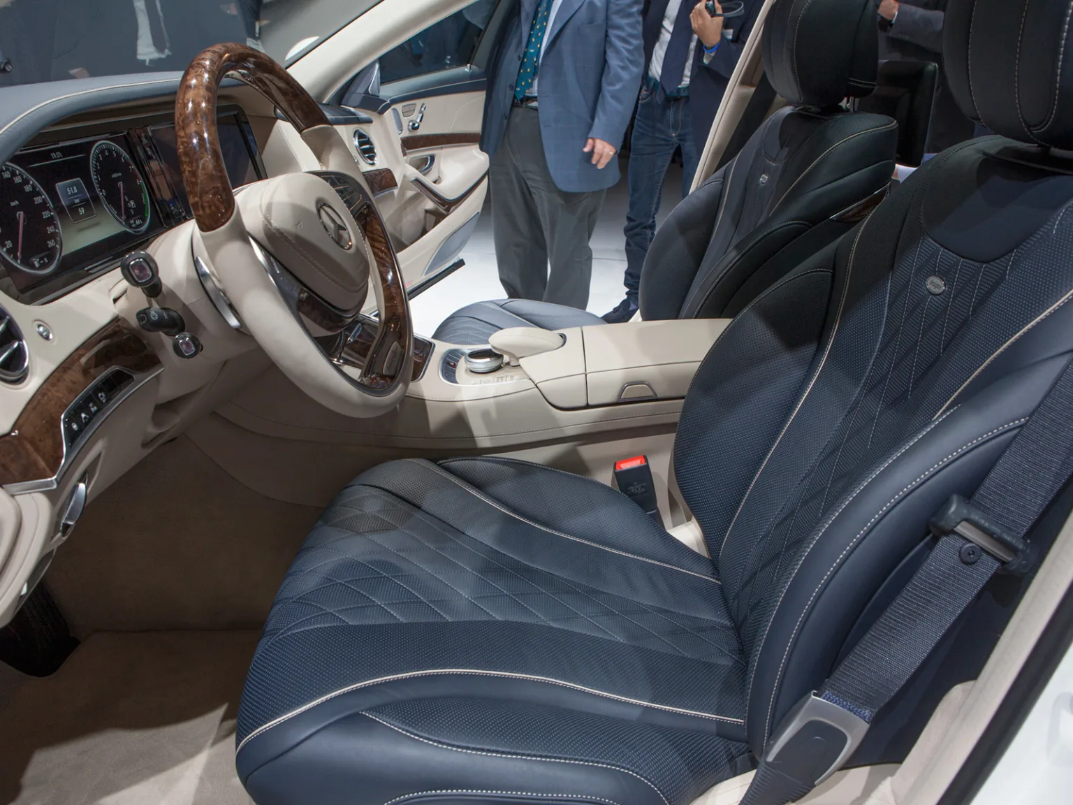 Interior of Mercedes-Benz S 500 (W222)