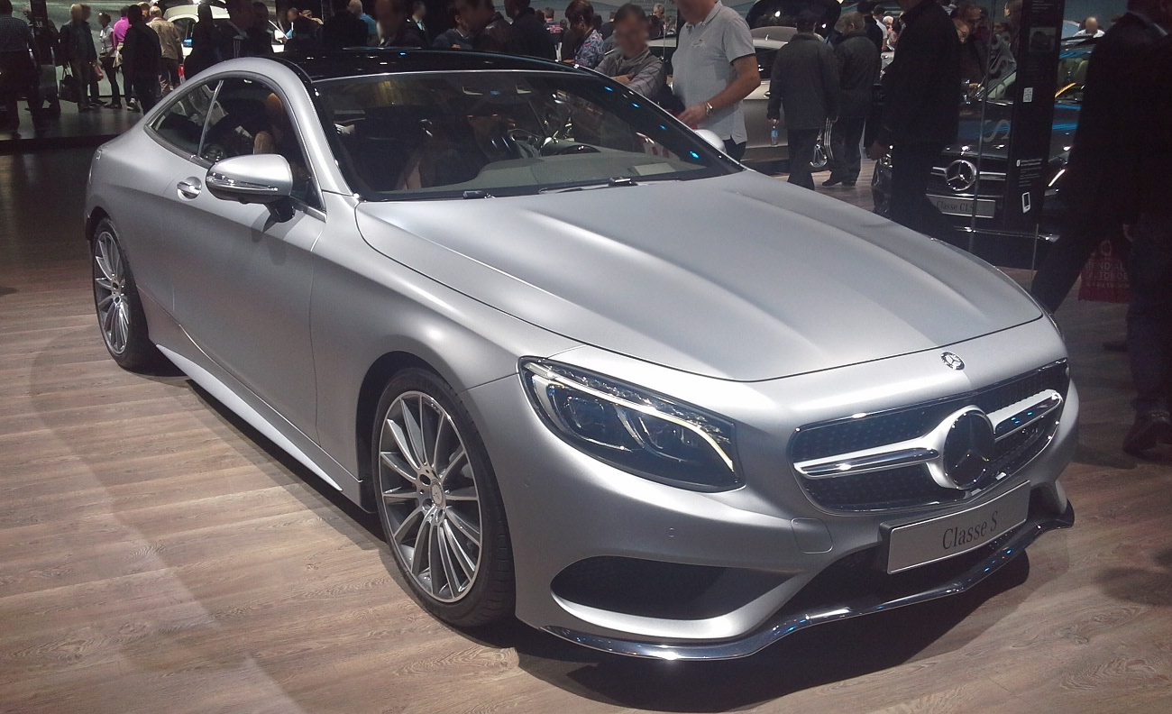 Mercedes S-Class Coupé C217 at the 2014 Mondial de l'Automobile
