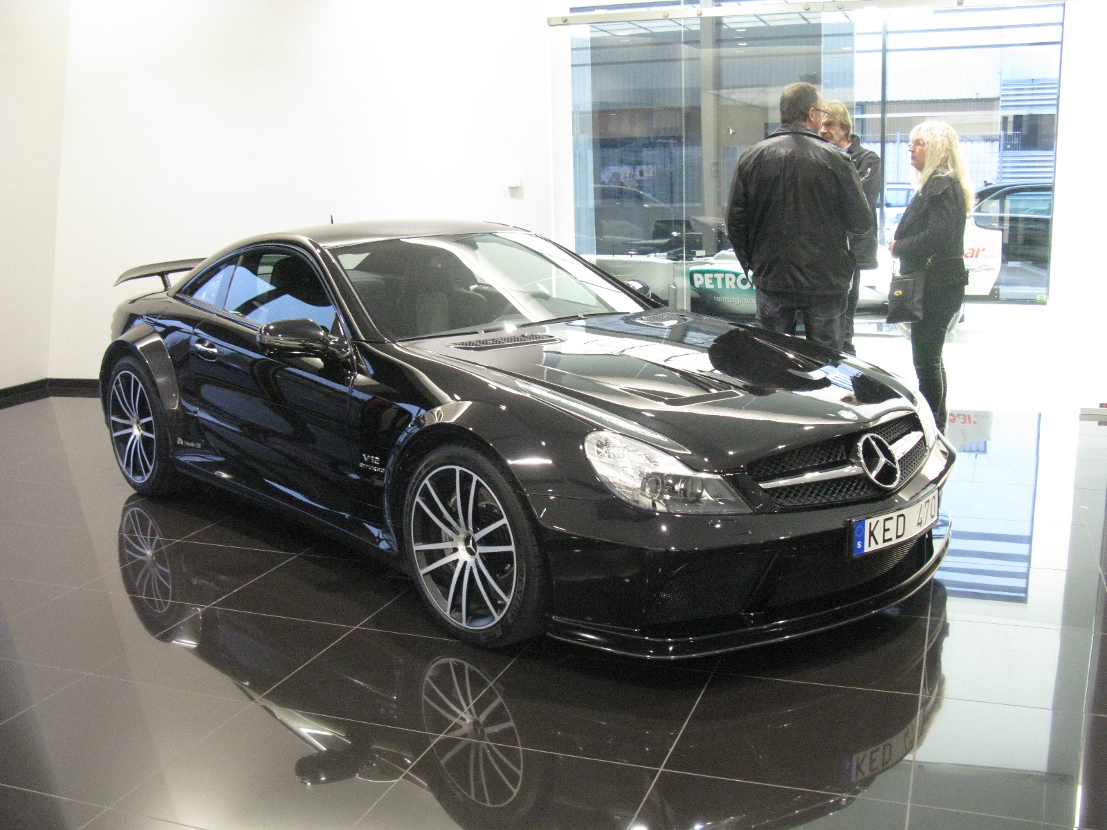 Mercedes-Benz SL 65 AMG Black Series (R230), front view