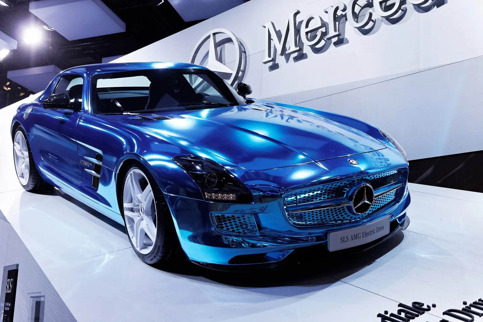 Mercedes-Benz SLS AMG Electric Drive at 2012 Paris Motor Show