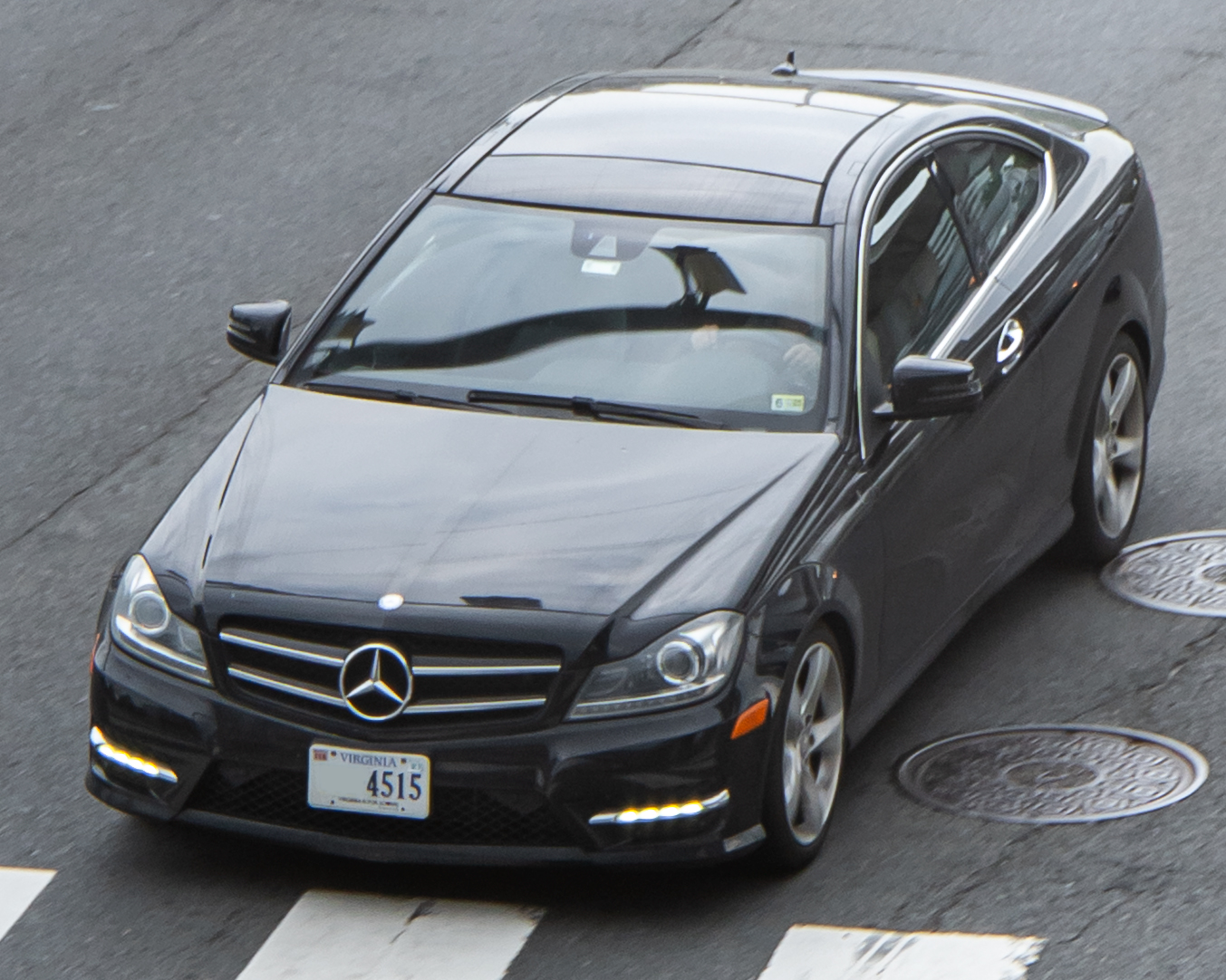 Mercedes-Benz C300 Coupé (C204) in the USA, 2012 C-Class Coupe