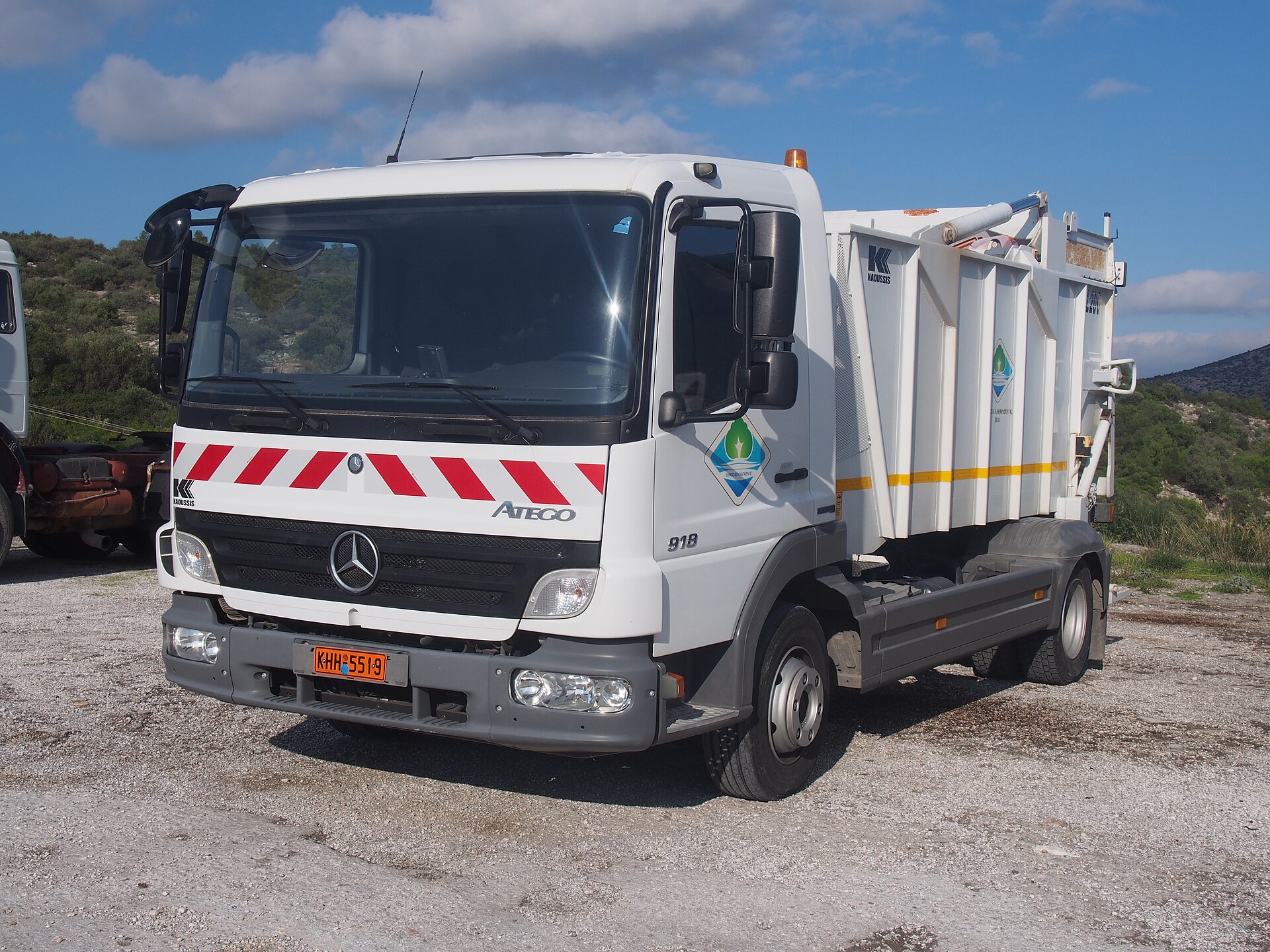 Mercedes-Benz Atego 918 truck, similar to those supplied in 2012 order.