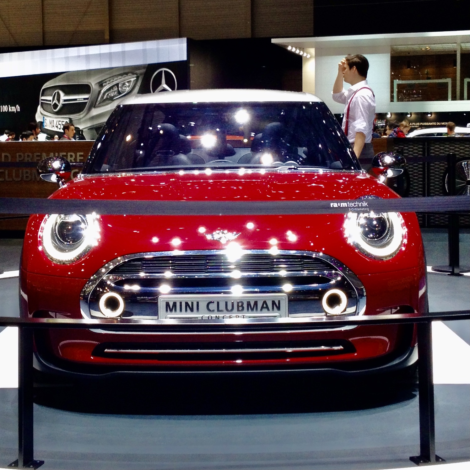 Mini Clubman Concept at the 2014 Geneva Motor Show