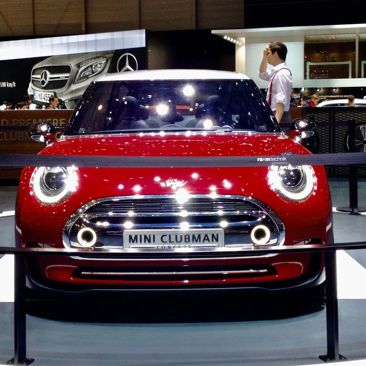 Mini Clubman Concept at the 2014 Geneva Motor Show