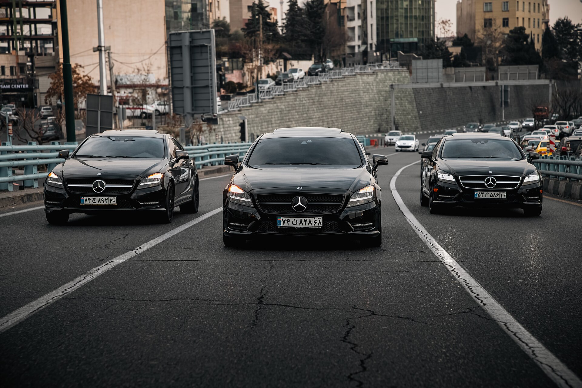 Mercedes-Benz CLS W218 in Tehran