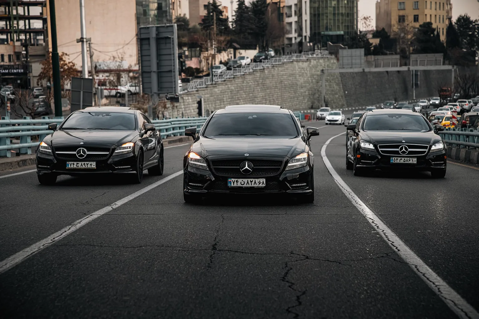 Mercedes-Benz CLS W218 in Tehran