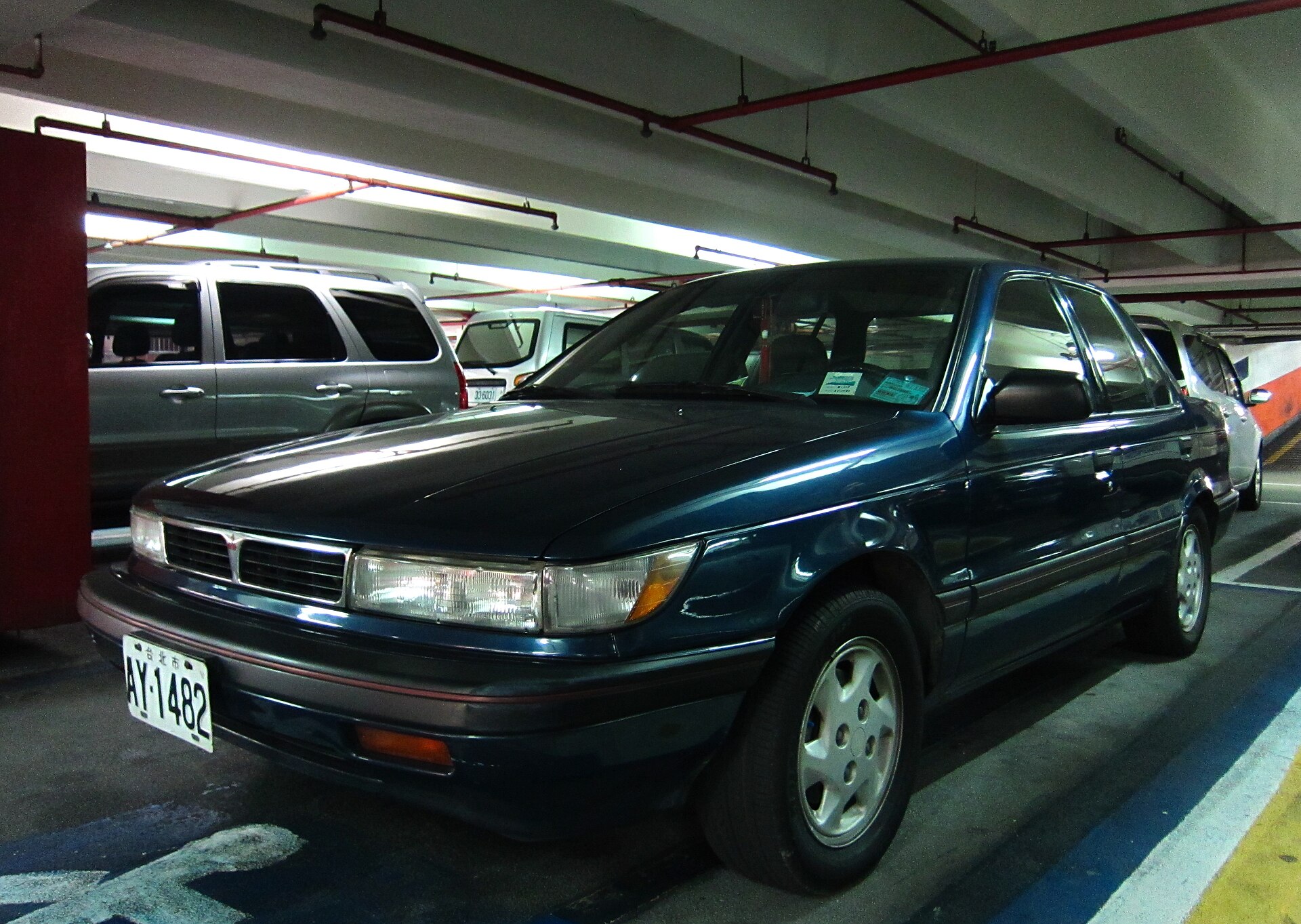 Mitsubishi Mirage sedan, front view