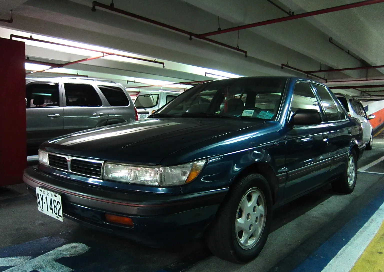 Mitsubishi Mirage sedan, front view