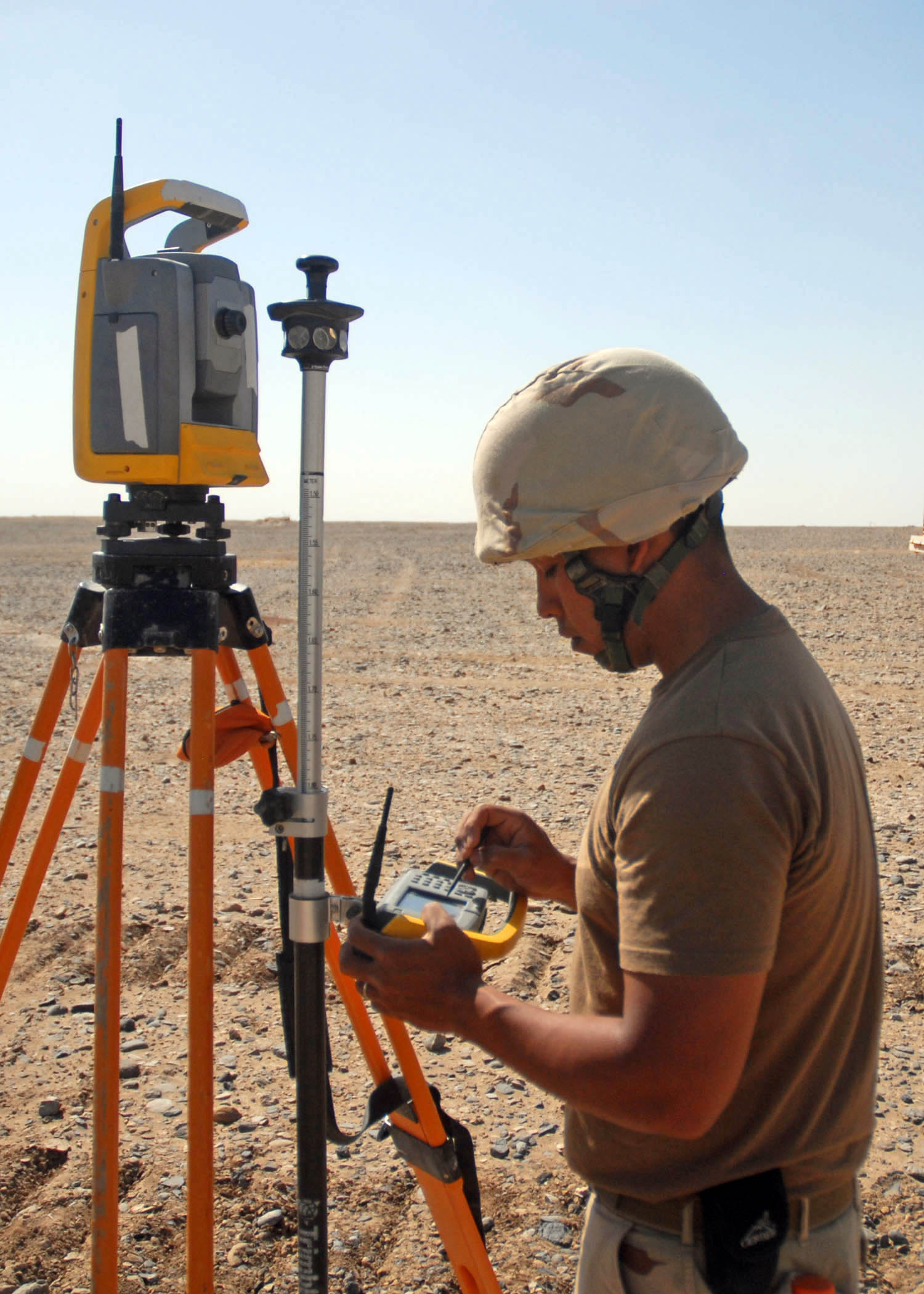Trimble S-6 surveying instrument, related to Trimble's mapping technology.
