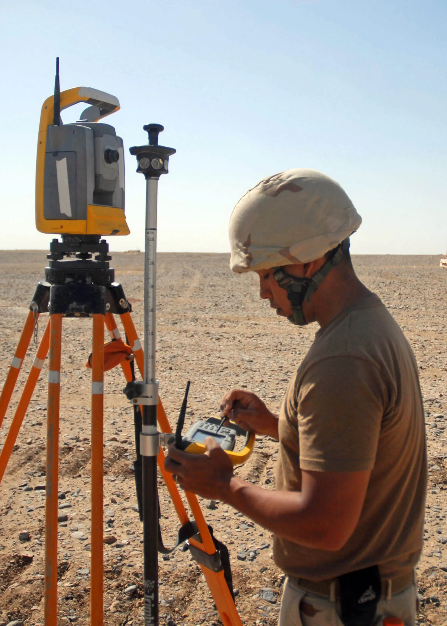 Trimble S-6 surveying instrument, related to Trimble's mapping technology.