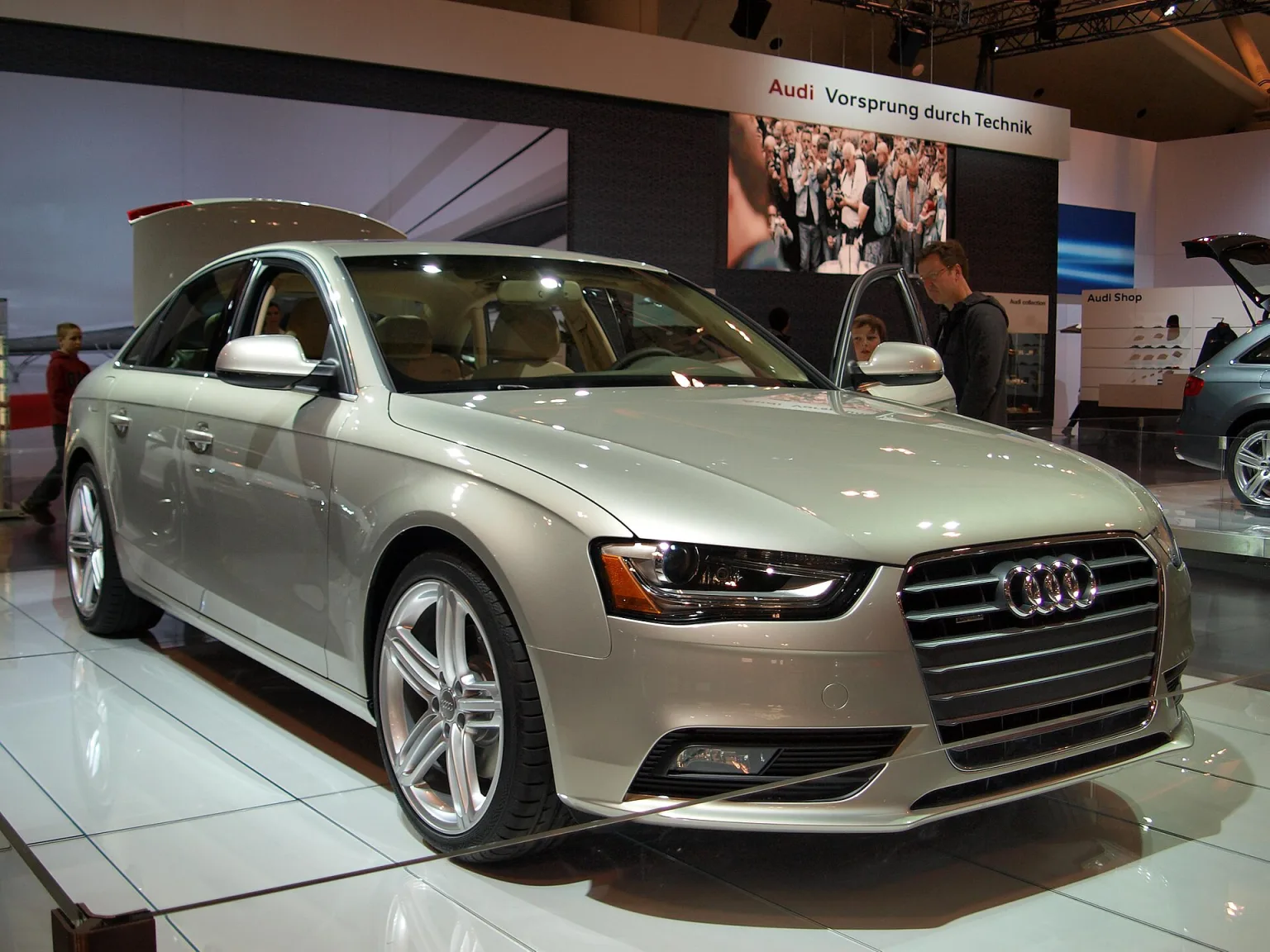 Audi A4 on display at CIAS 2012