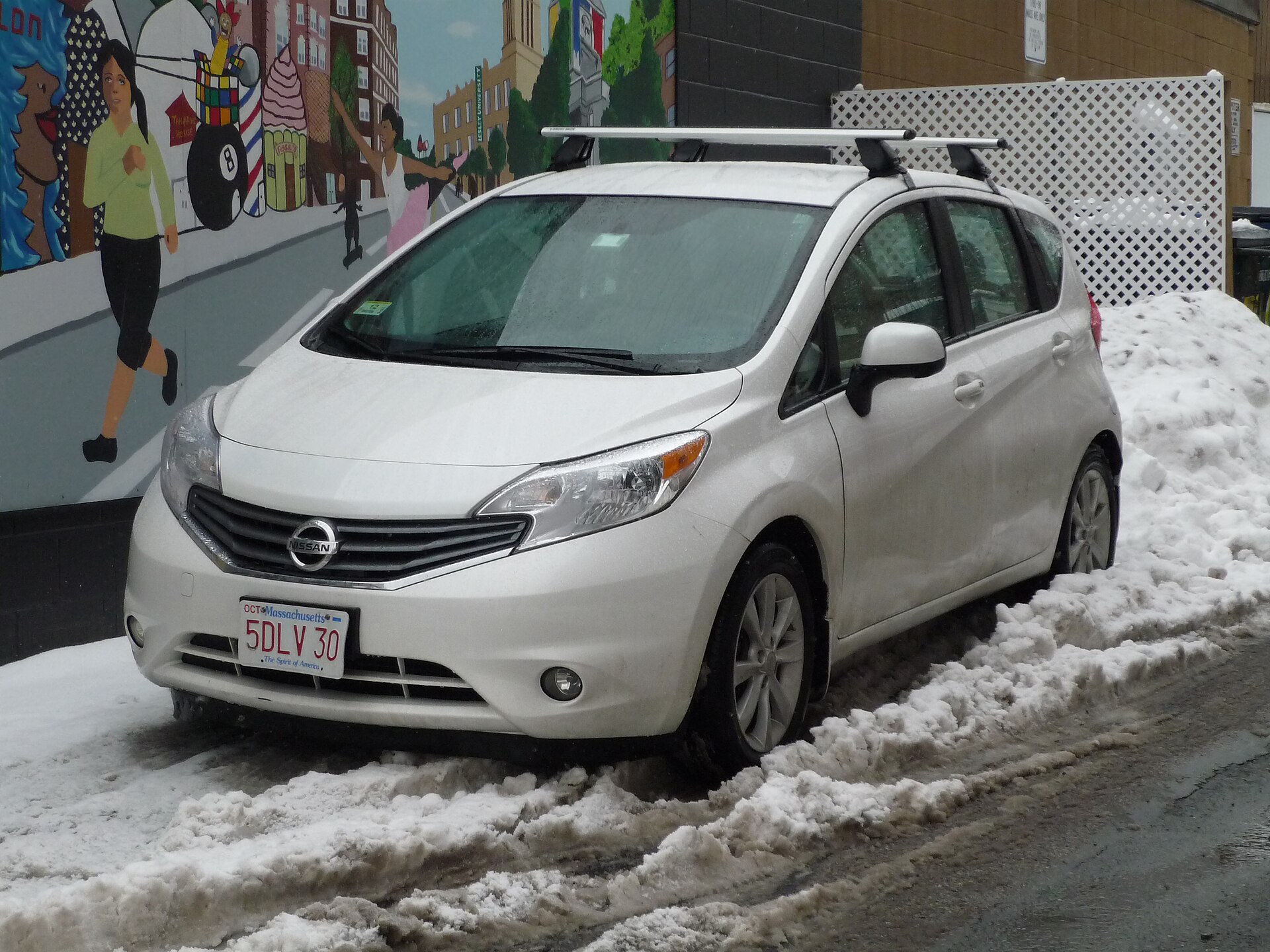 Nissan Versa Note, US market version, as sold in 2012.