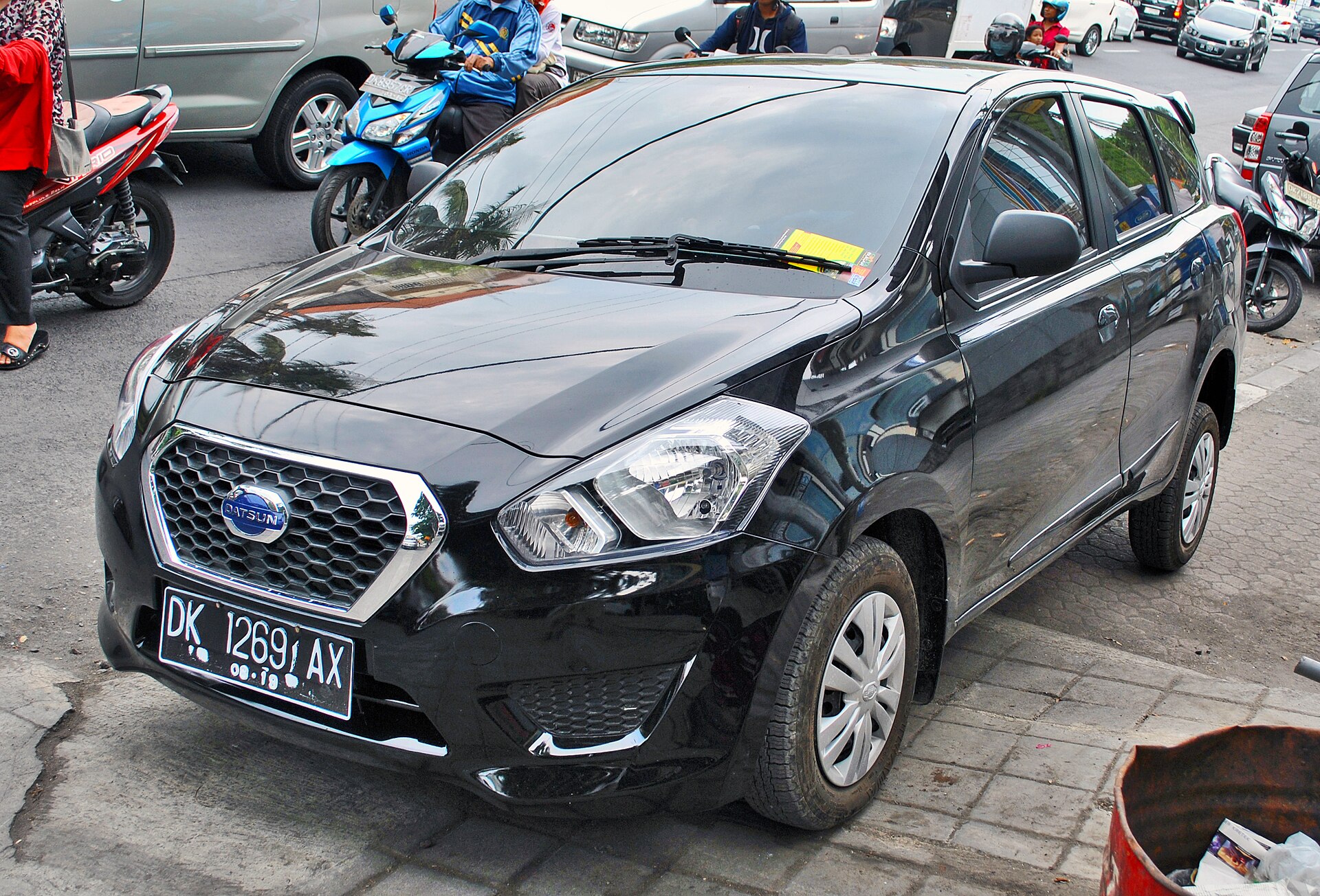 Datsun Go+ Panca, a modern Datsun model from the brand's revival era.