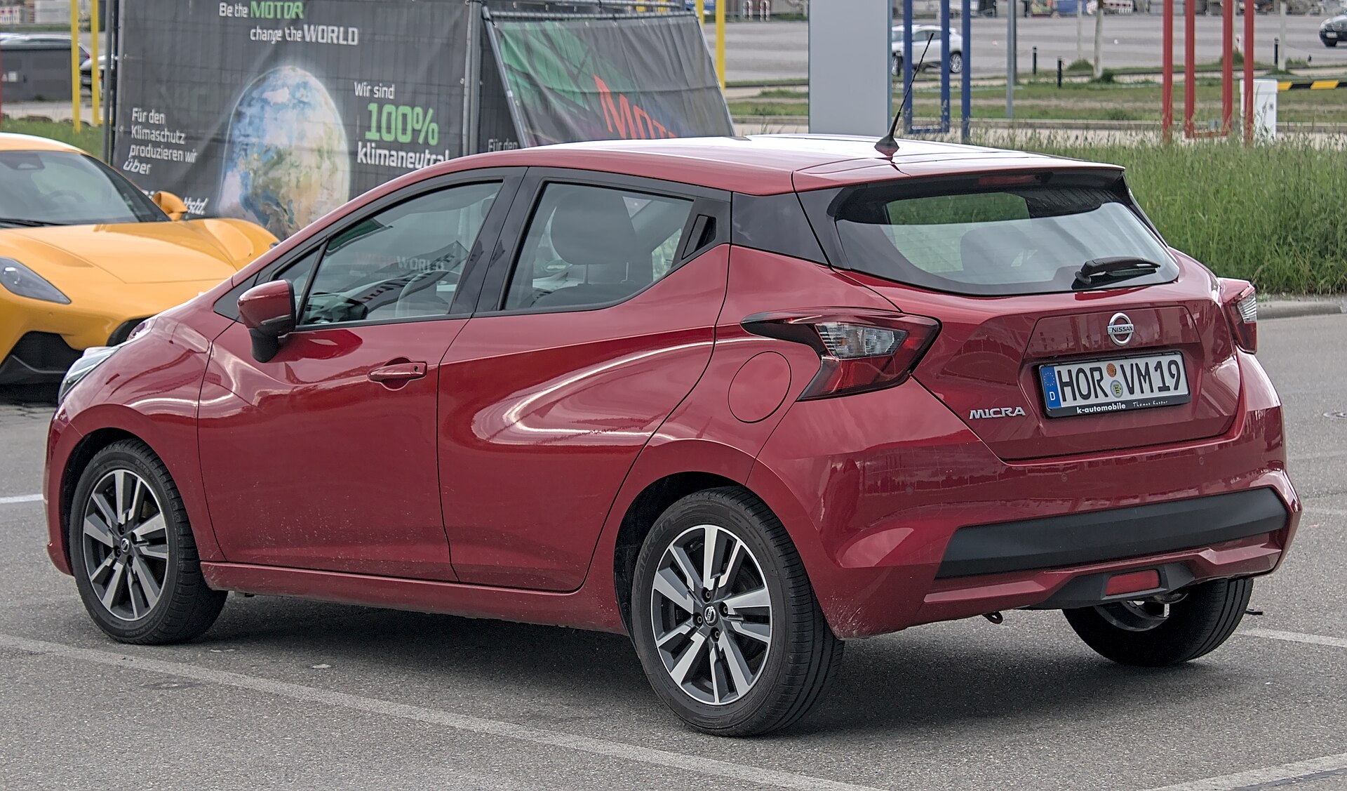 Nissan Micra (K14) fifth-generation, front view