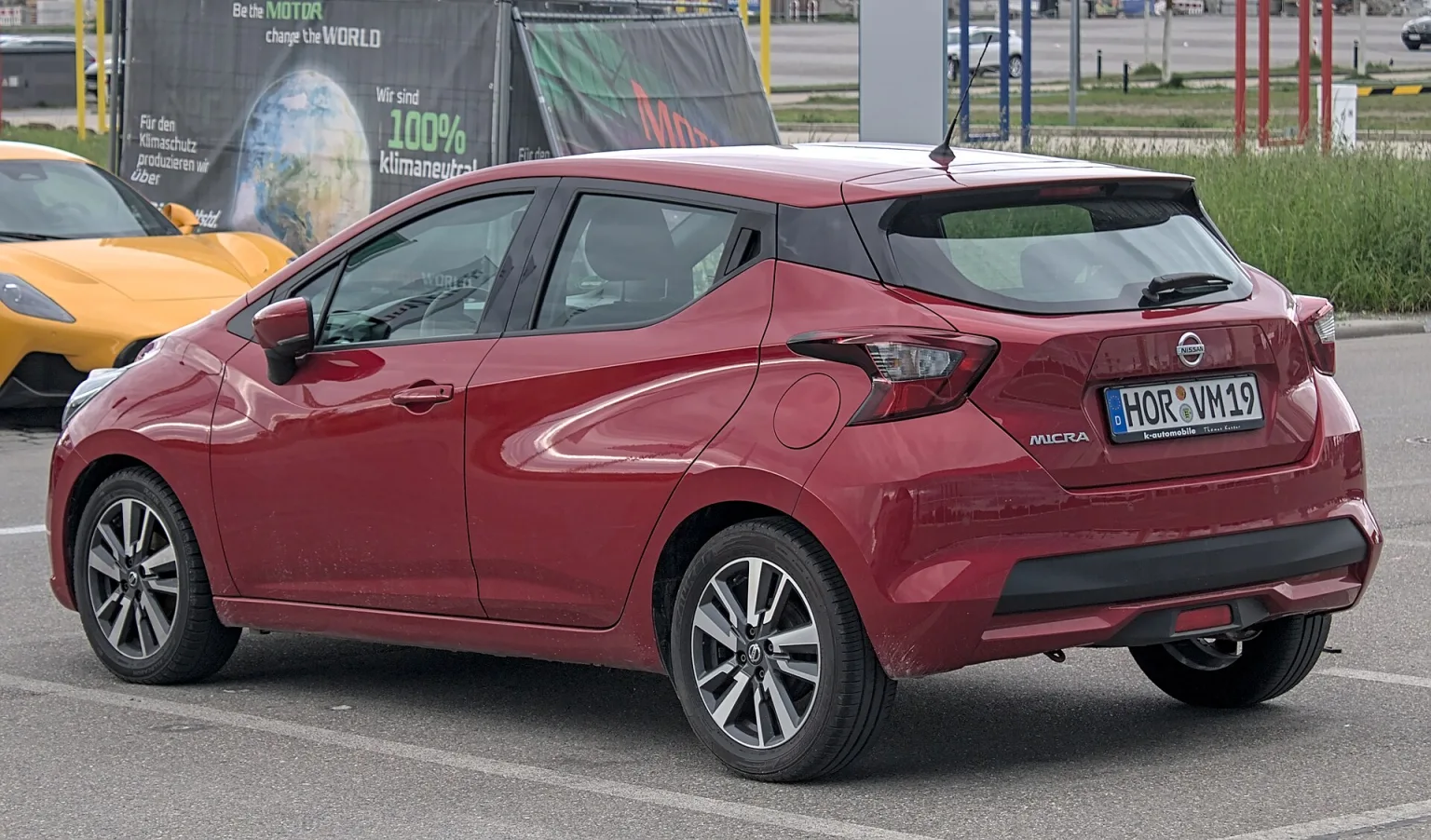 Nissan Micra (K14) fifth-generation, front view