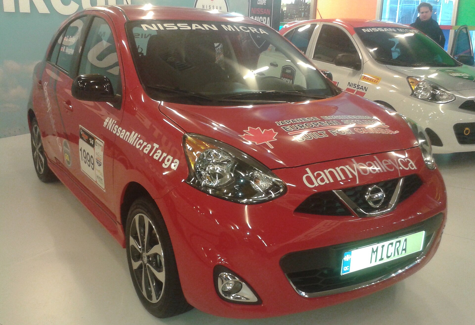 2015 Nissan Micra at the Montreal International Auto Show