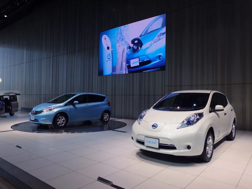 2013 Nissan Leaf and Versa Note at Nissan Global Headquarters Gallery