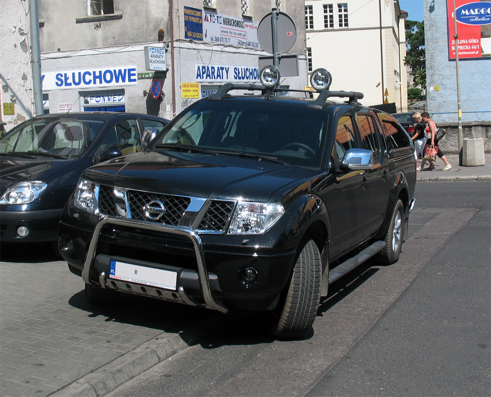 Nissan Navara D40, the generation updated for 2015.