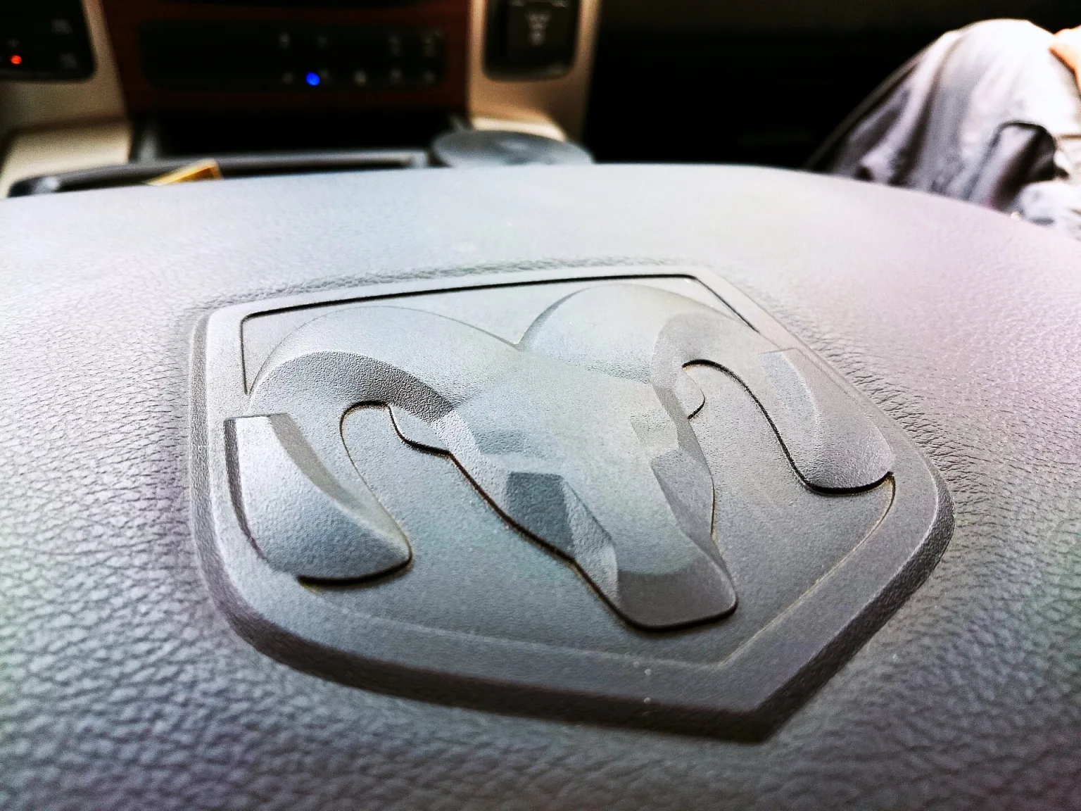 Dodge Ram pickup truck, prior to the Ram brand split in 2013.