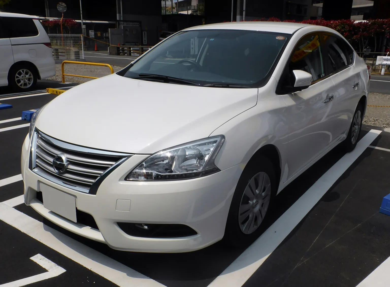 Nissan Sylphy B17, the generation sold in China around 2012.