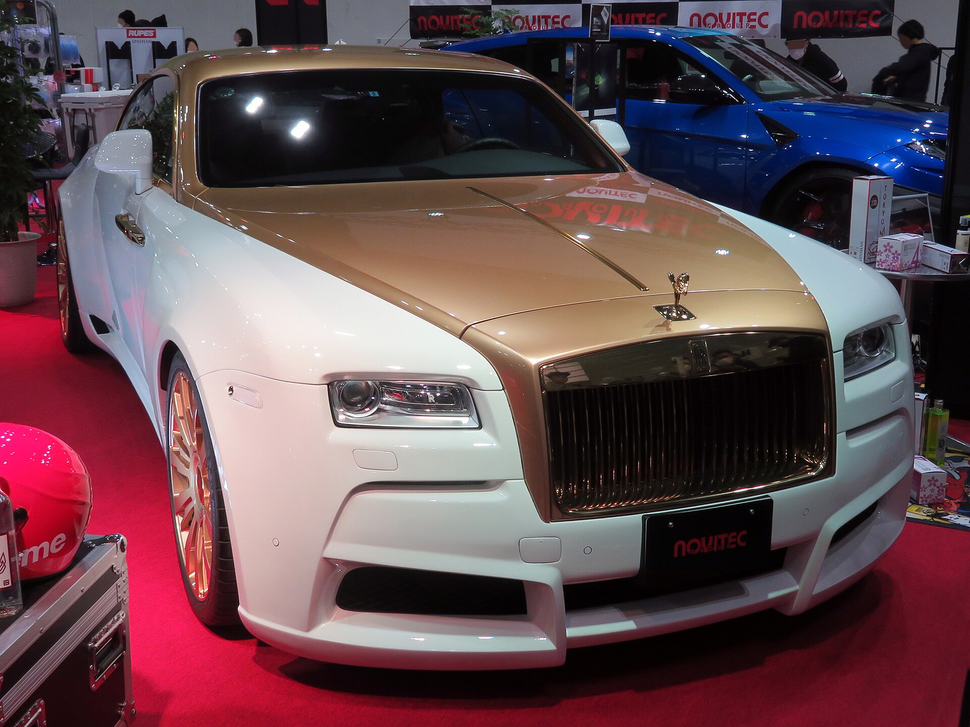 Novitec-tuned Rolls-Royce Wraith at Osaka Auto Messe 2020