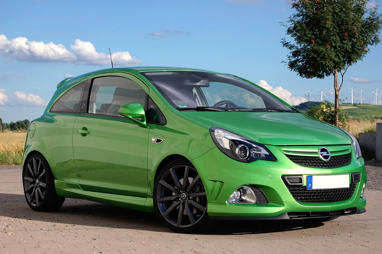 Opel Corsa OPC Nürburgring Edition front view