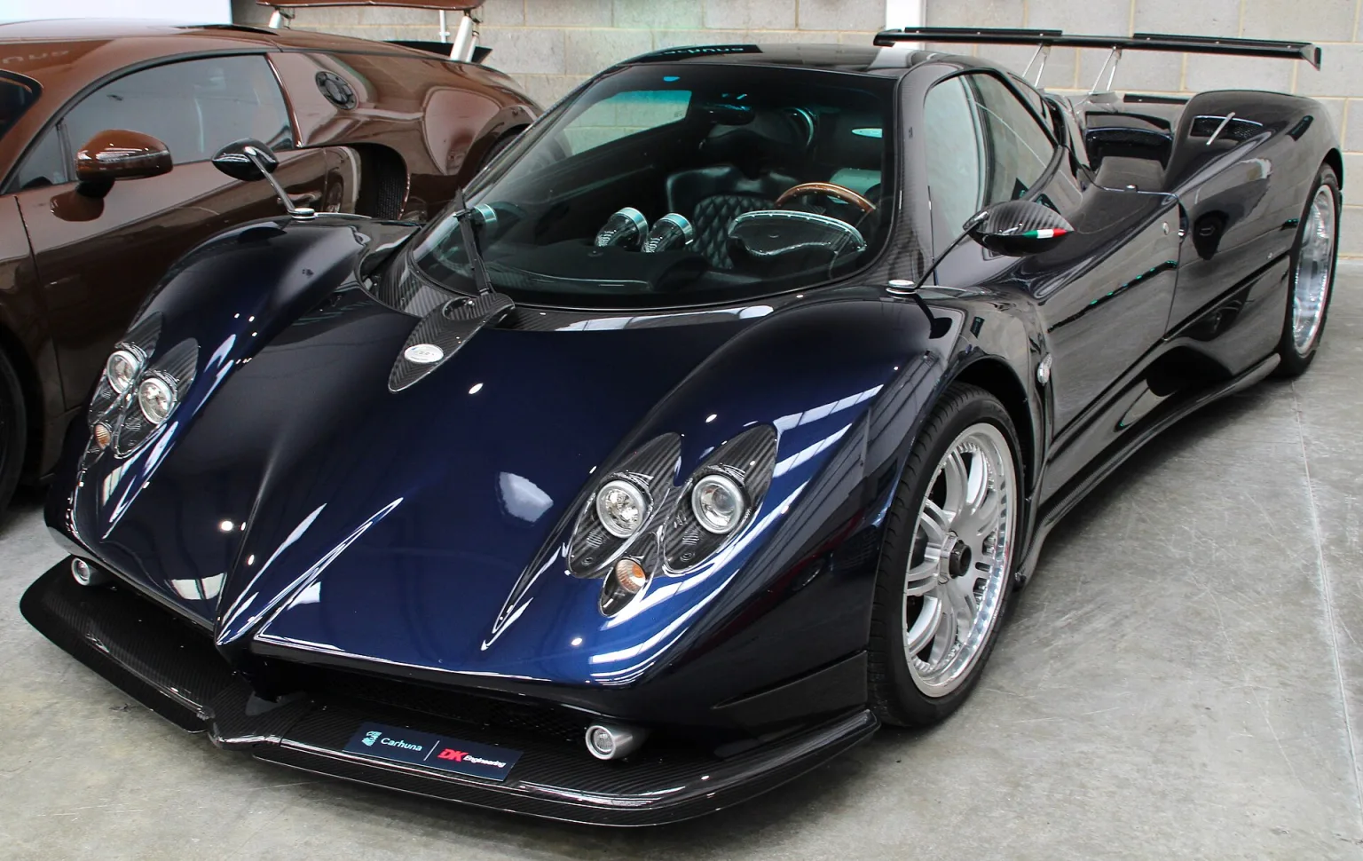 2007 Pagani Zonda F at an outdoor event