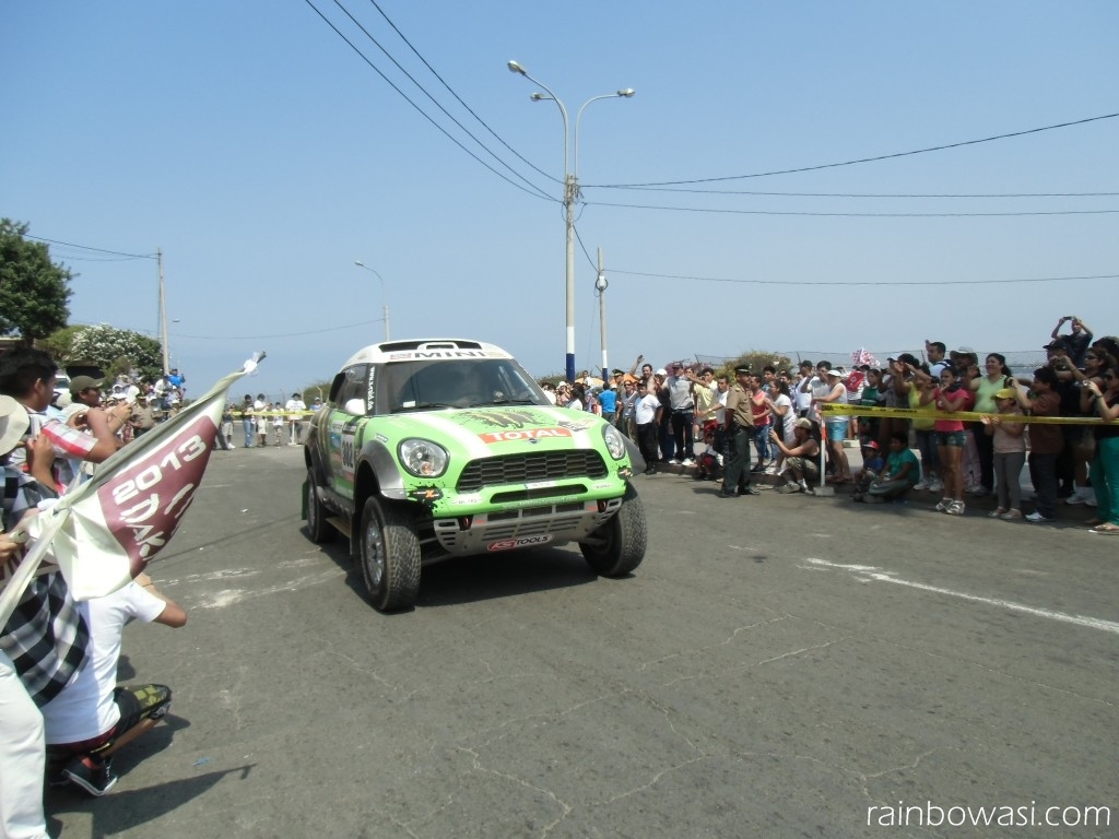MINI ALL4 Racing competing in the 2013 Dakar Rally