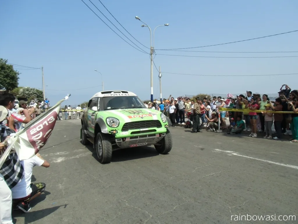 MINI ALL4 Racing competing in the 2013 Dakar Rally