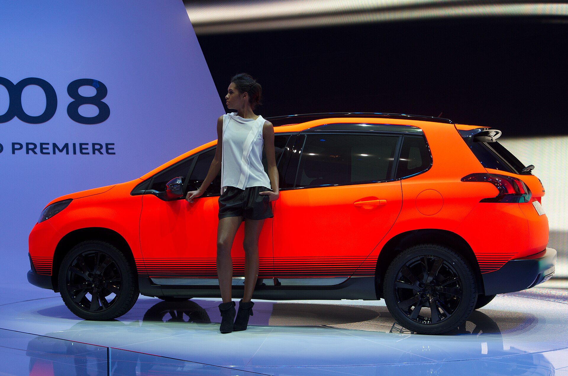 2013 Peugeot 2008 at the Geneva Motor Show