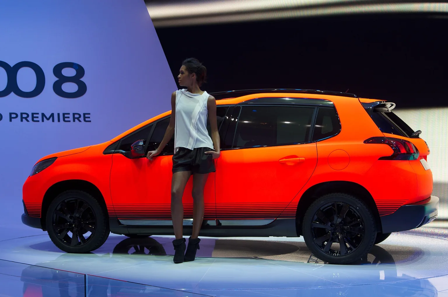 2013 Peugeot 2008 at the Geneva Motor Show