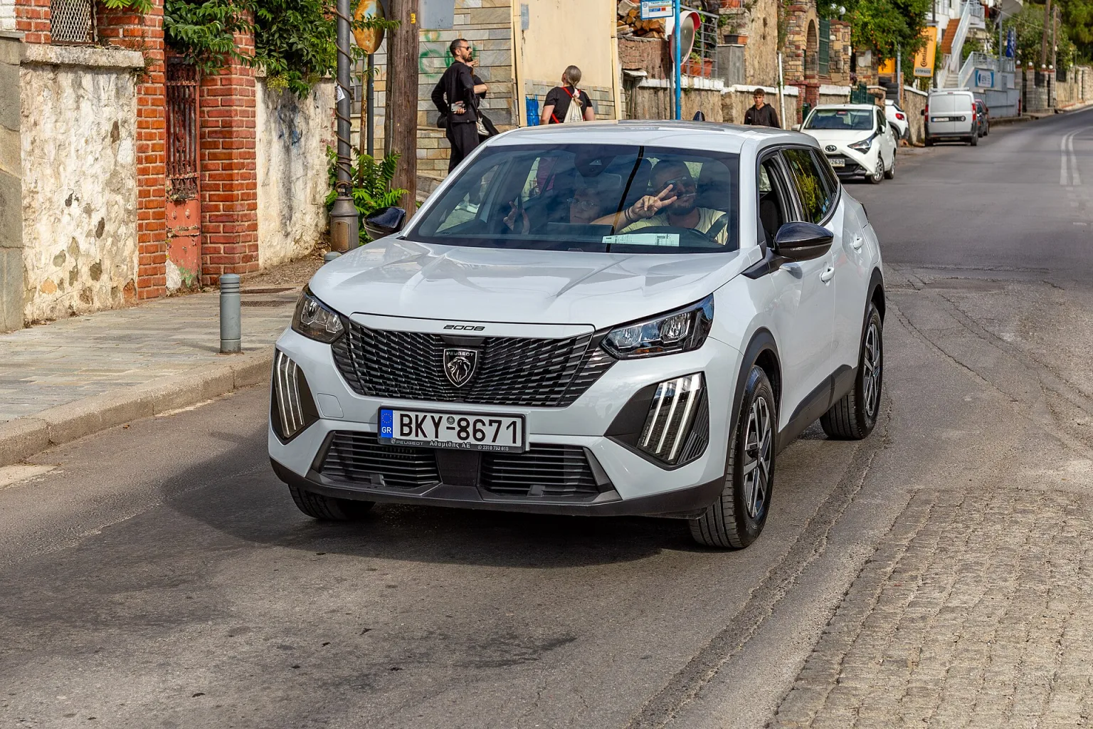 Peugeot 2008 (first generation) in Asvestochori, Greece