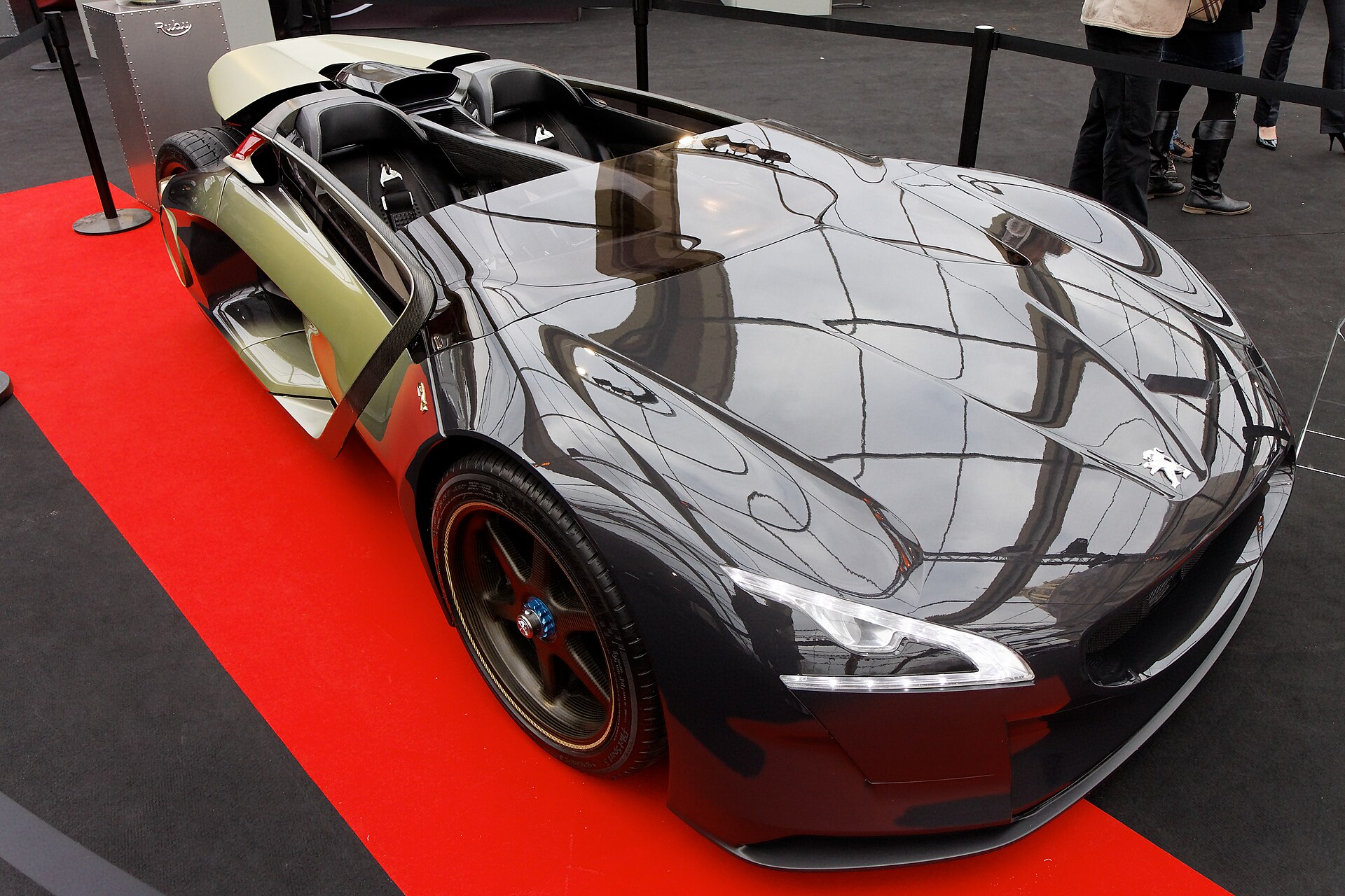 Peugeot EX1 at the 2011 Festival Automobile International