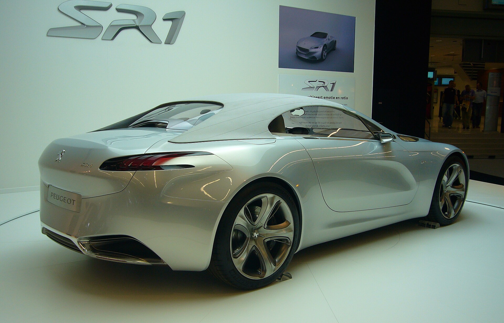 Peugeot SR1 Concept at its 2010 debut
