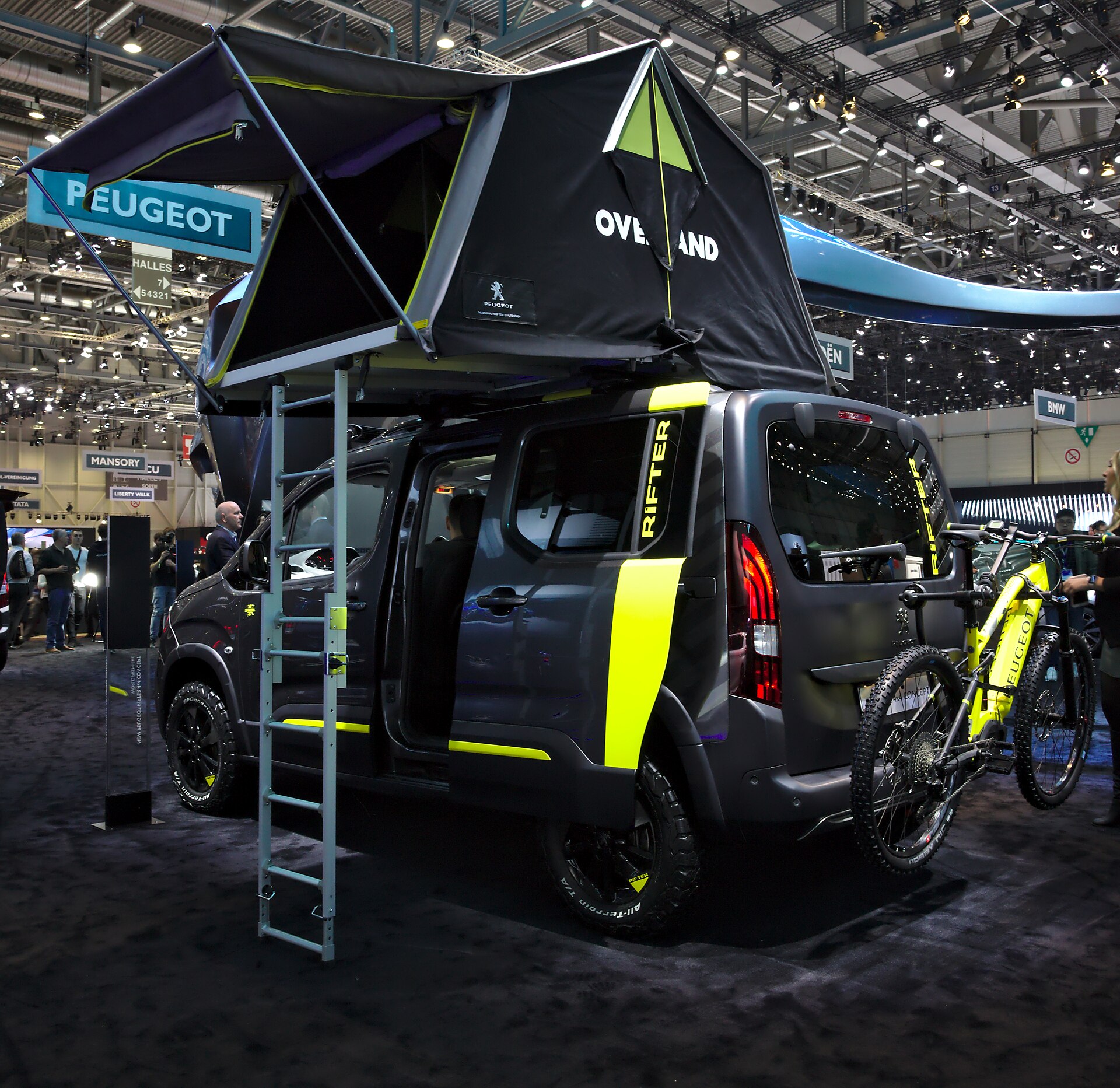 Peugeot Rifter 4x4 Concept at Geneva Motor Show 2018