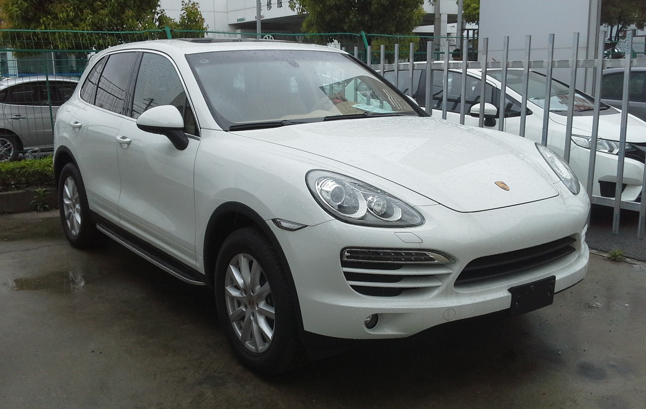Porsche Cayenne (Type 958) in China, 2015