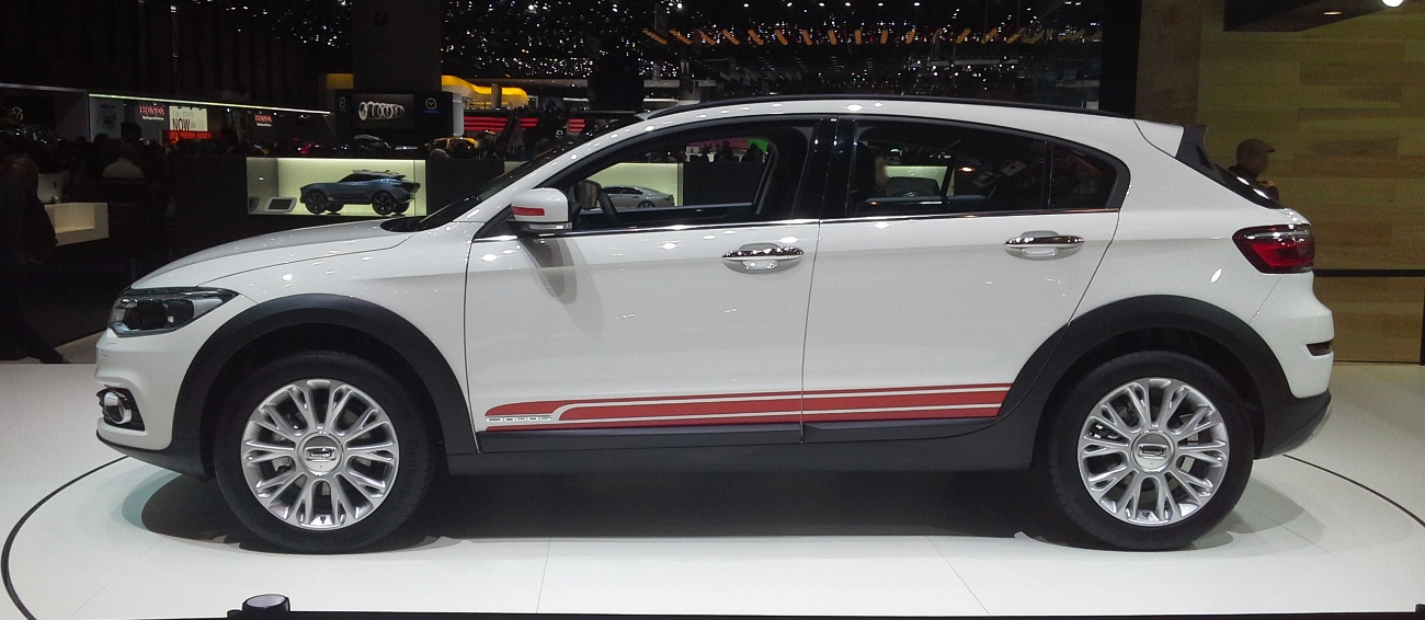 Qoros 3 City SUV at the 2015 Geneva Motor Show