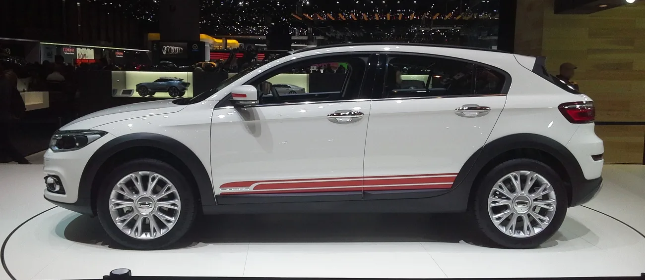 Qoros 3 City SUV at the 2015 Geneva Motor Show