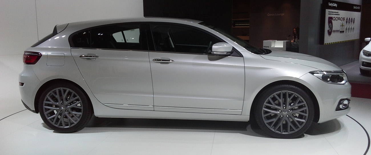 Qoros 3 Hatch at the 2014 Geneva Motor Show