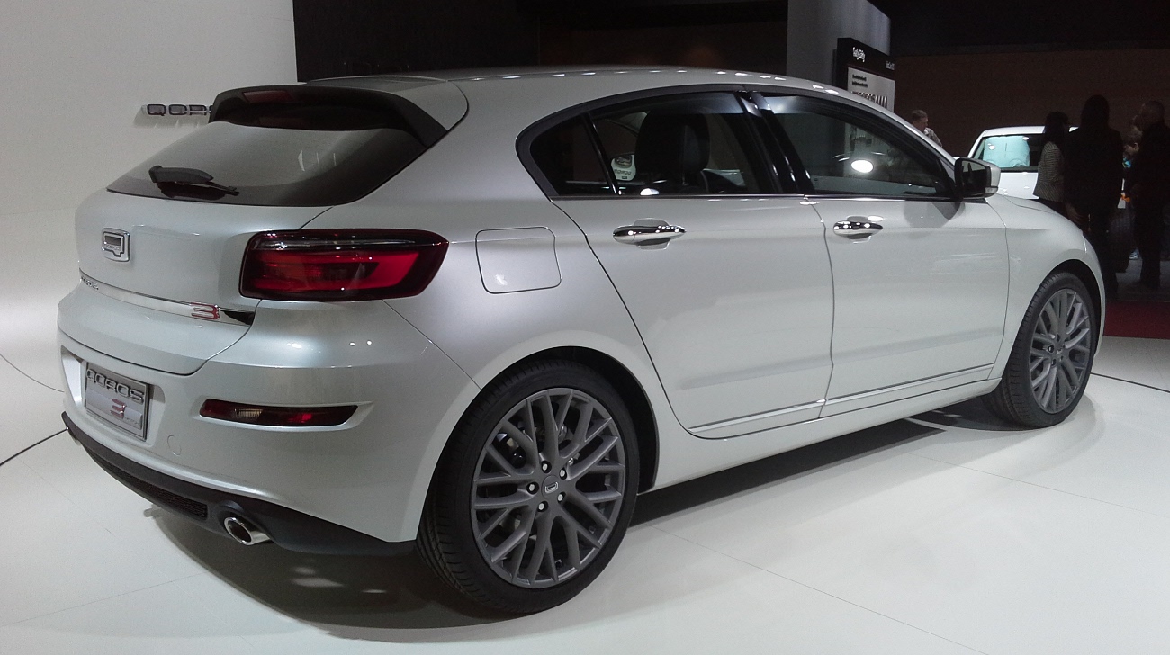 Qoros 3 Hatch at the 2014 Geneva Motor Show