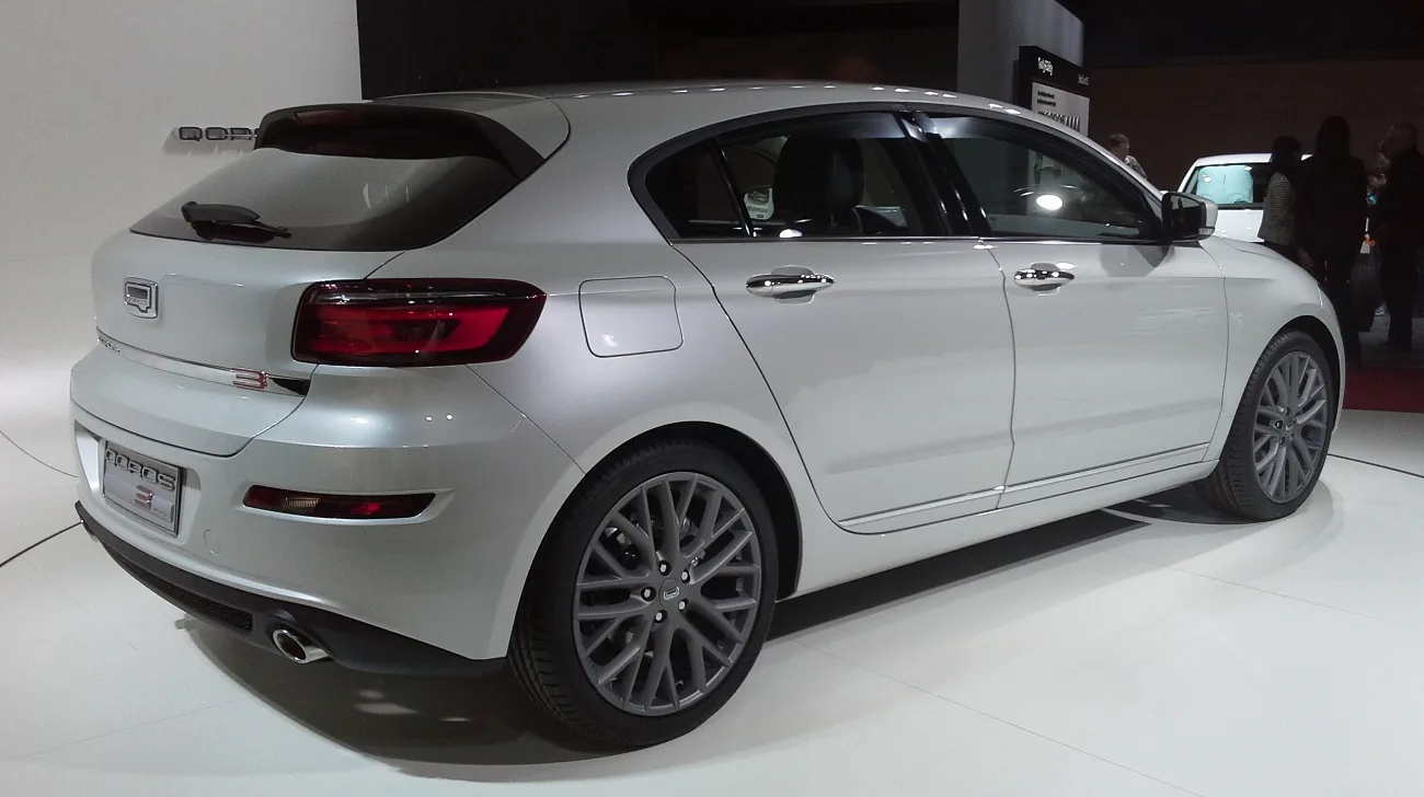 Qoros 3 Hatch at the 2014 Geneva Motor Show