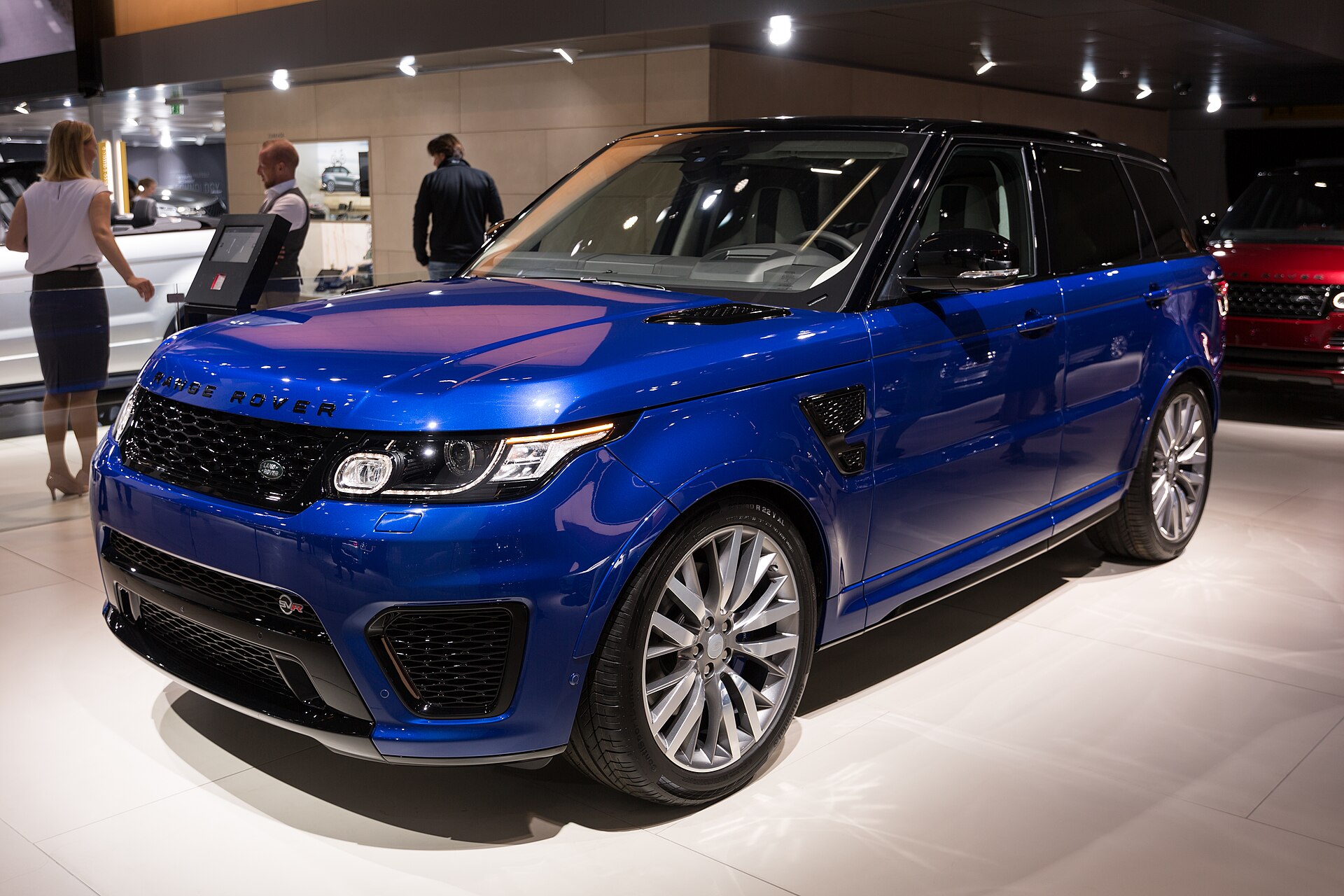 Range Rover Sport SVR at the 2017 Frankfurt Motor Show