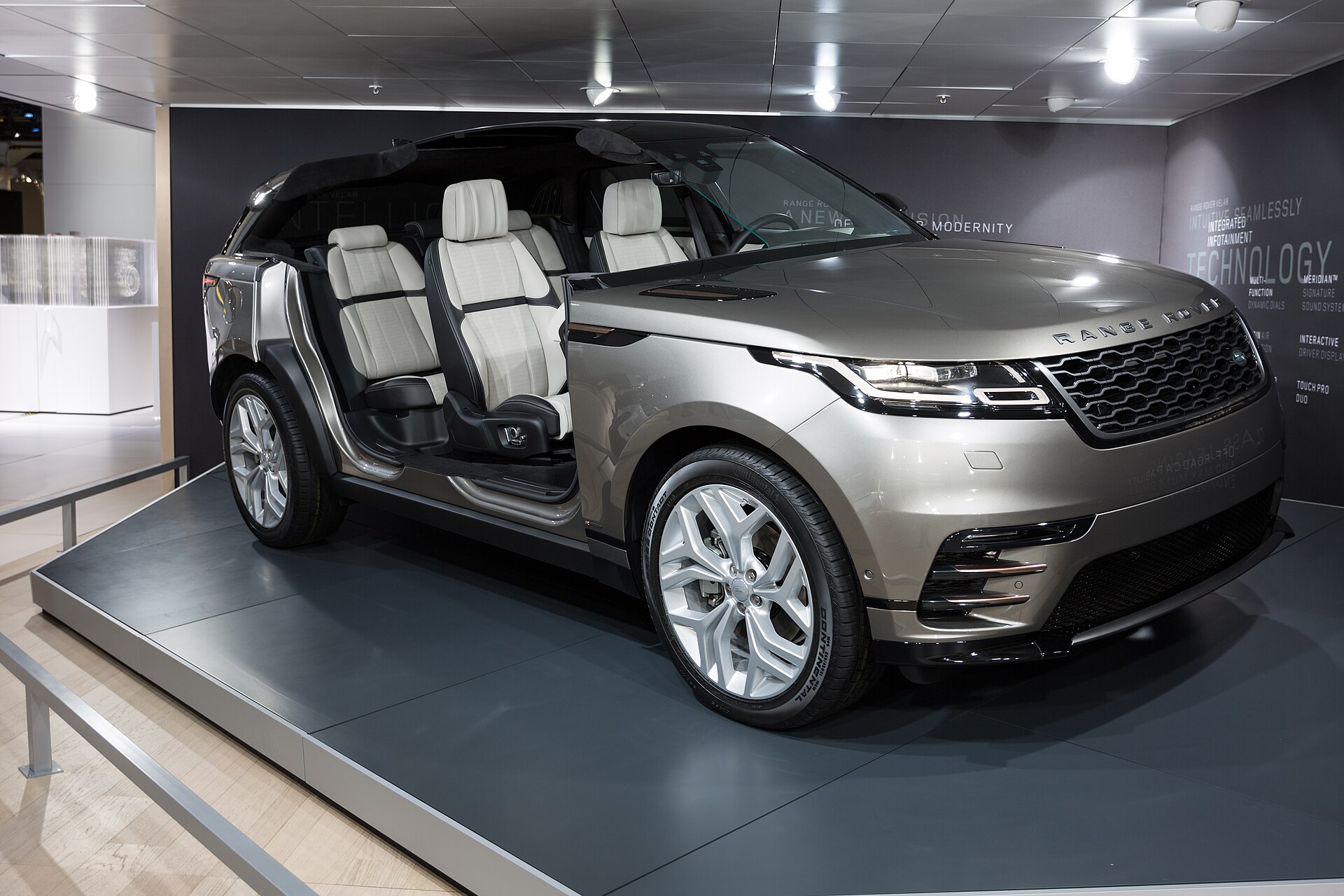 Range Rover Velar at IAA 2017 in Frankfurt