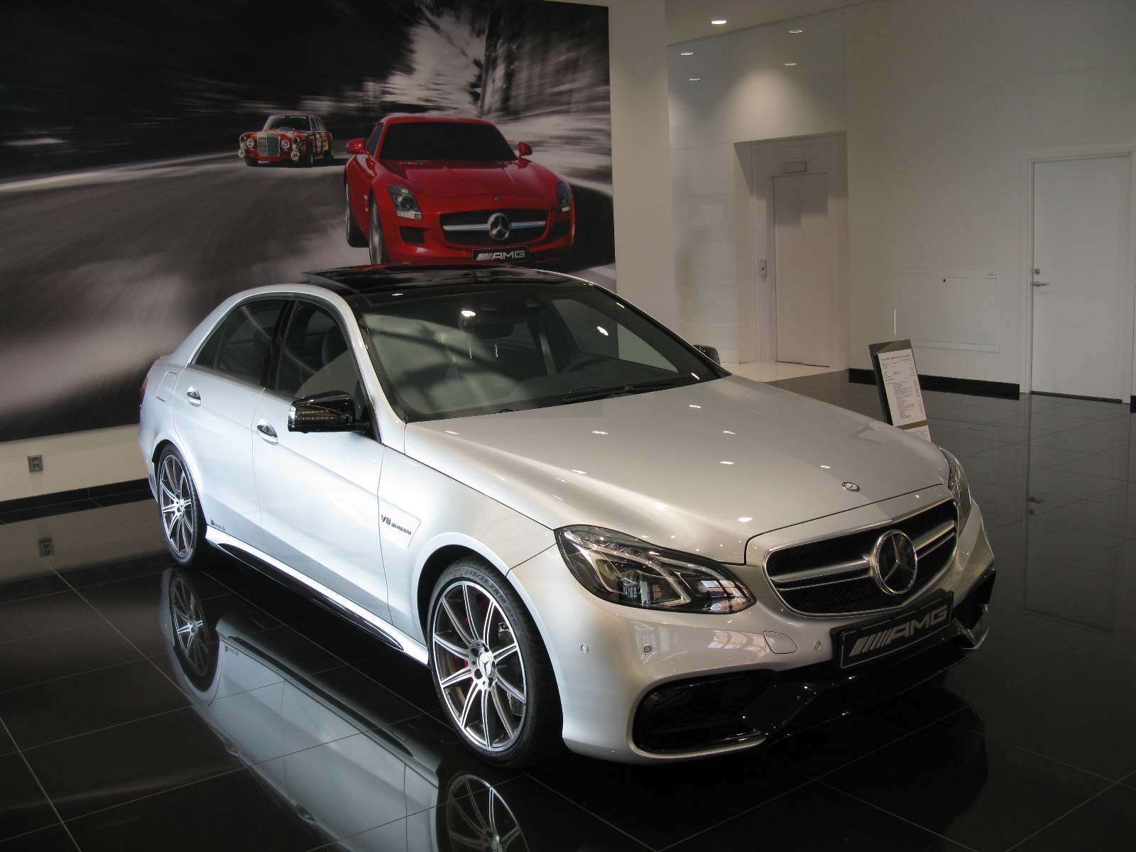 Mercedes-Benz E63 S AMG W212, the 2016 range-topping model