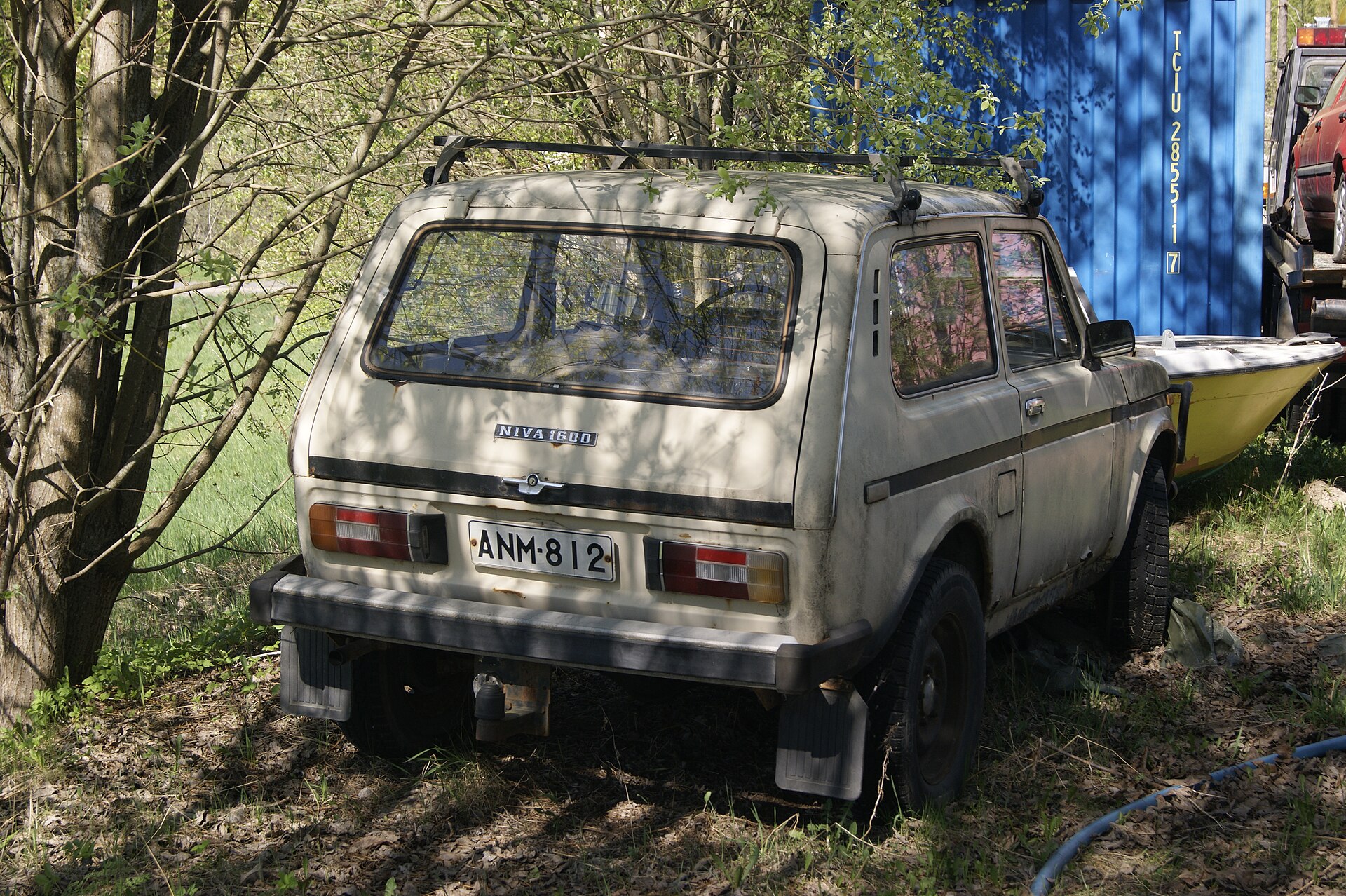 1980 Lada Niva 1600 photographed in Vantaa, Finland.