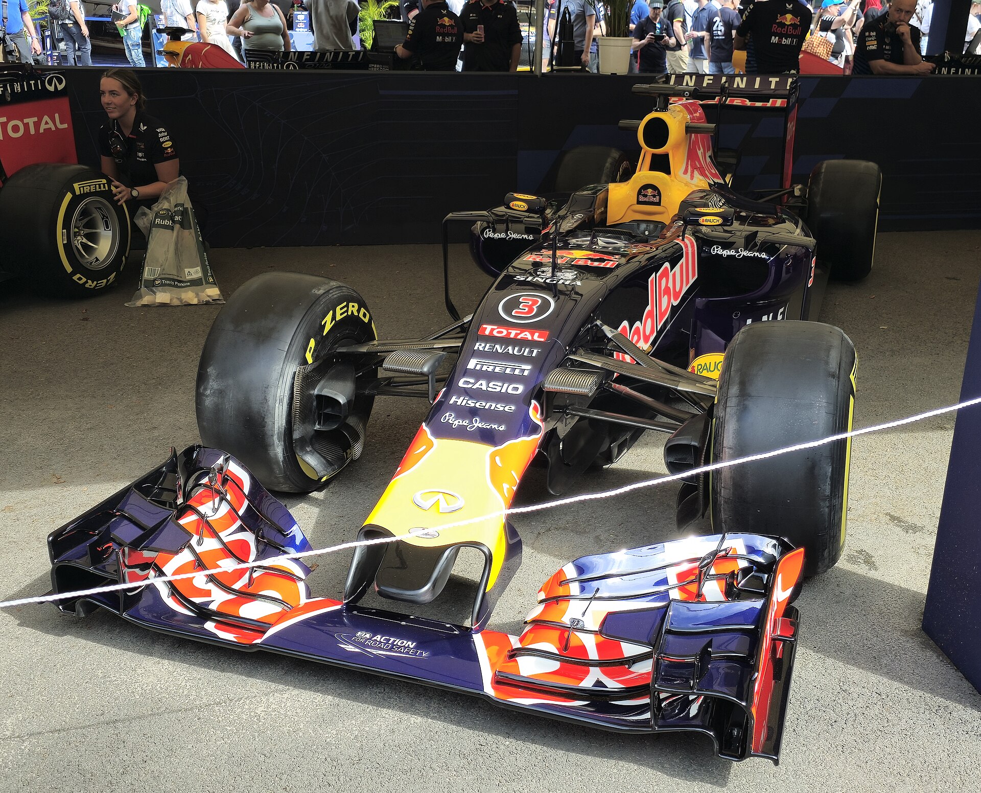 Red Bull Racing RB11 Formula 1 car from the 2015 season