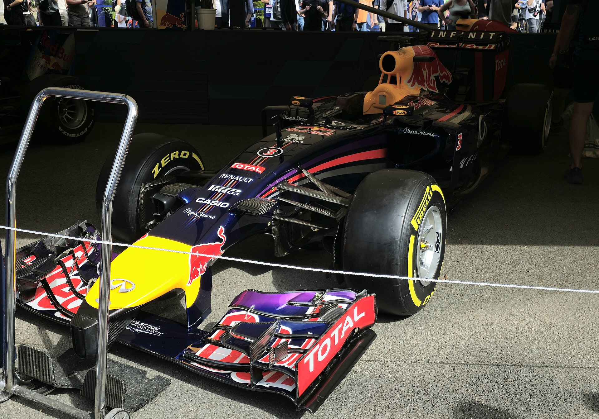 2014 Red Bull RB10 Formula One car
