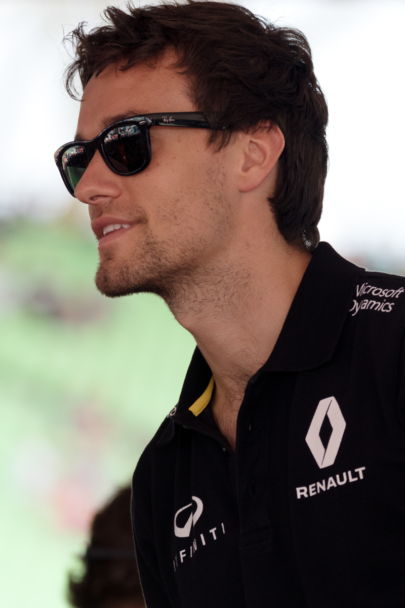 Jolyon Palmer driving for Renault at the 2016 Malaysian Grand Prix.